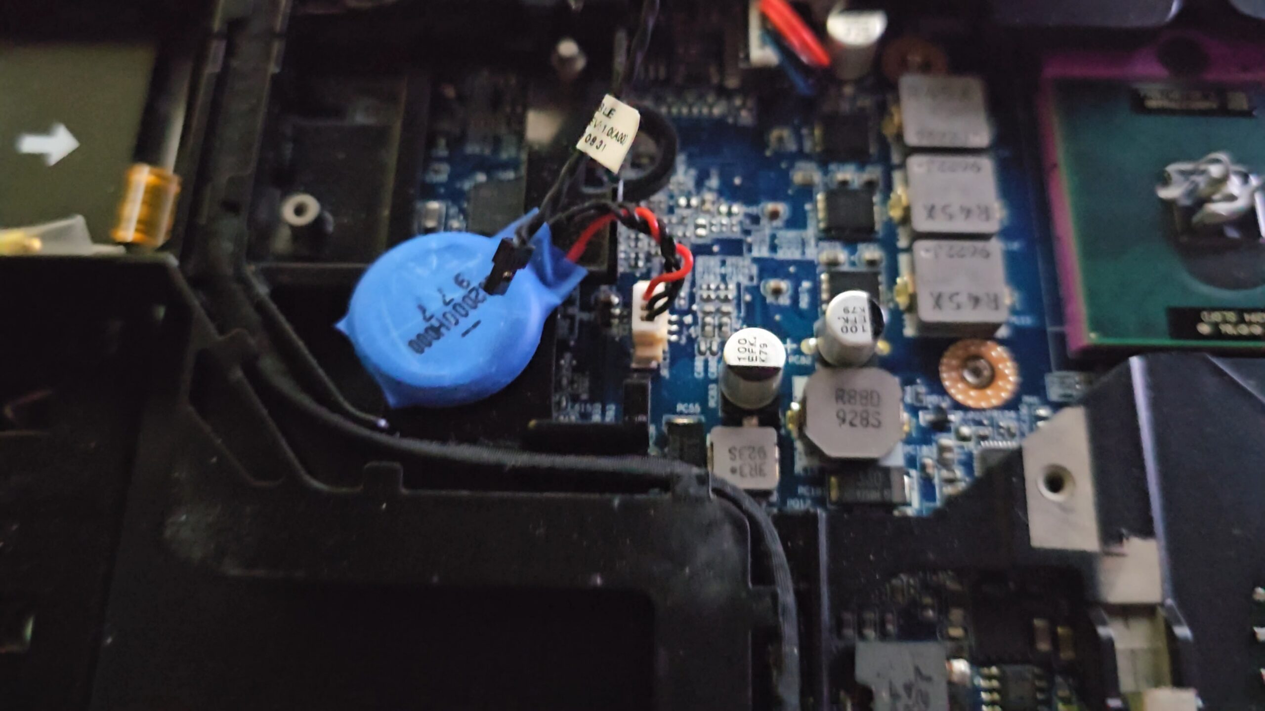 CMOS-Batterie Austausch